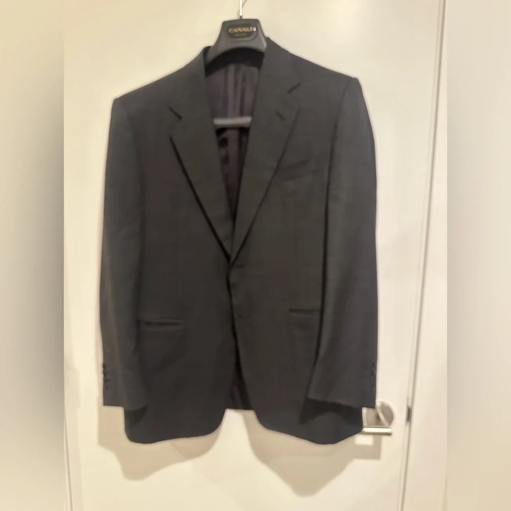 Canali Charcoal Gray Men's Suit Size 50